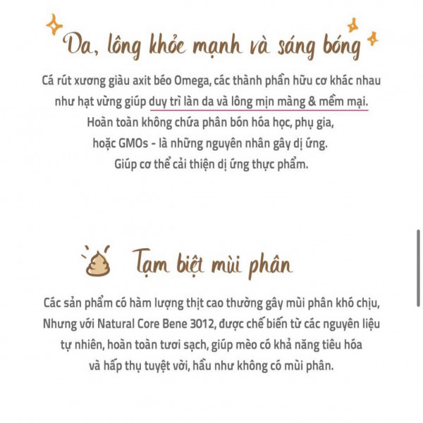 [Bao 10KG] Hạt Natural Core C3 Bene 3012 Cho Mèo Mọi Lứa Tuổi - Vị Thịt Gà & Cá Hồi - [Nông Trại Thú Cưng]