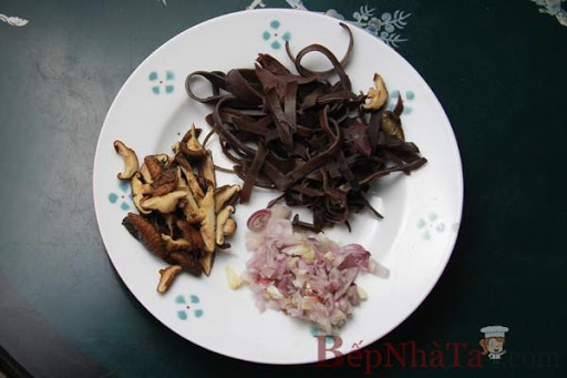 100gr mộc nhĩ thái sợi sạch, giòn, cực ngon