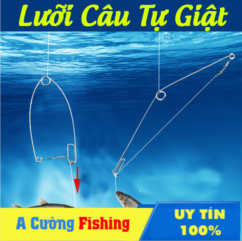 5 Bộ Lưỡi câu cá tự động giật cao cấp