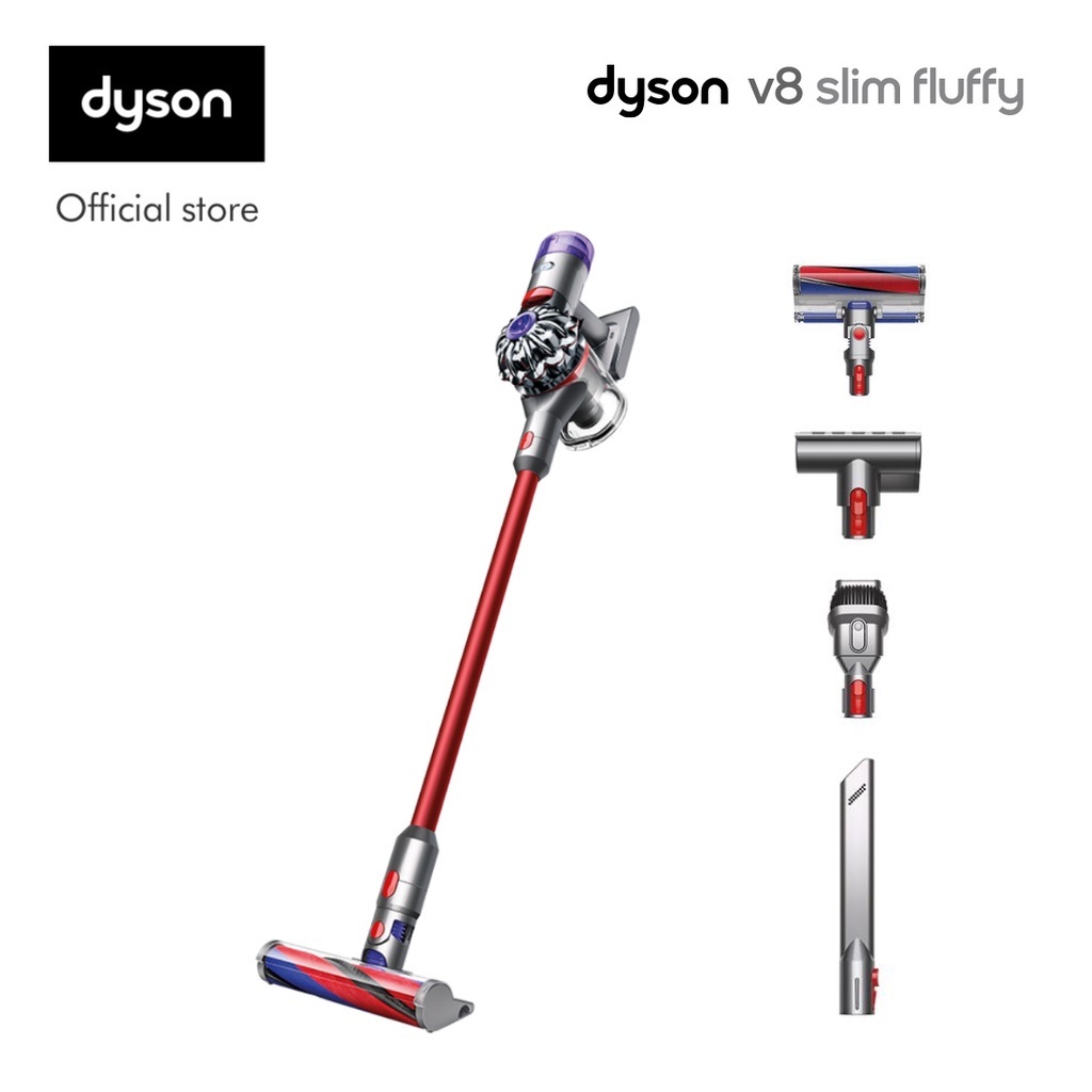 [DUY NHẤT 25-29.5: VC 14% Tối đa 2 Triệu] Máy hút bụi không dây Dyson V8 Slim Fluffy
