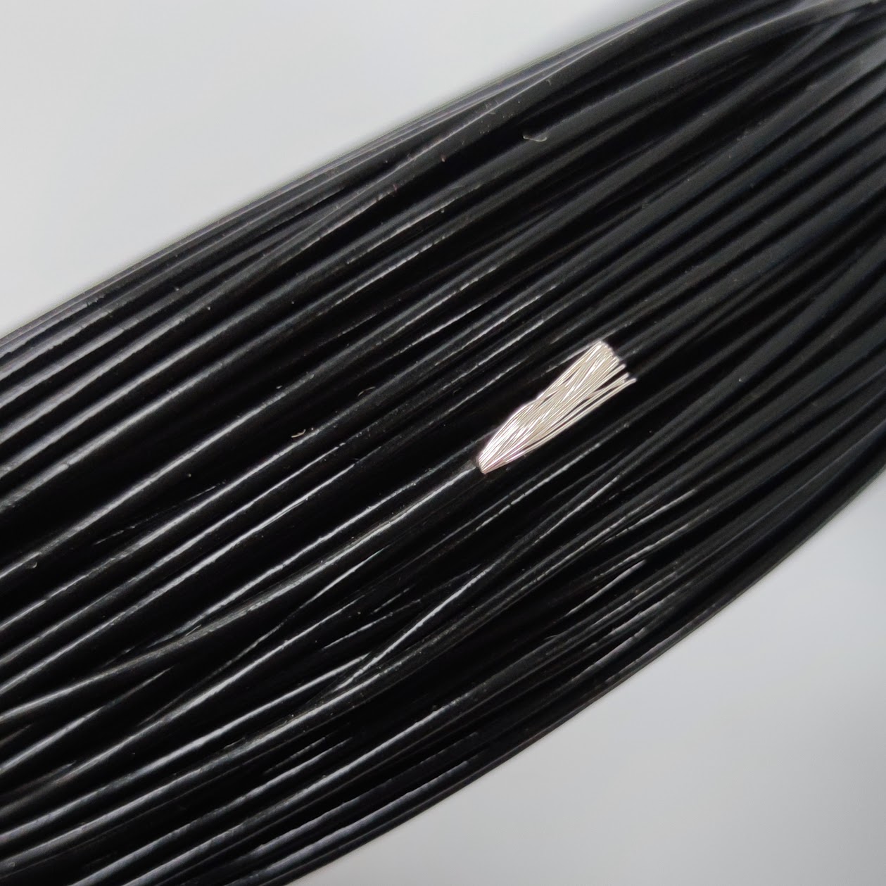 Dây điện mạ bạc vỏ teflon 22AWG - 0.5mm (Giá 1 mét)
