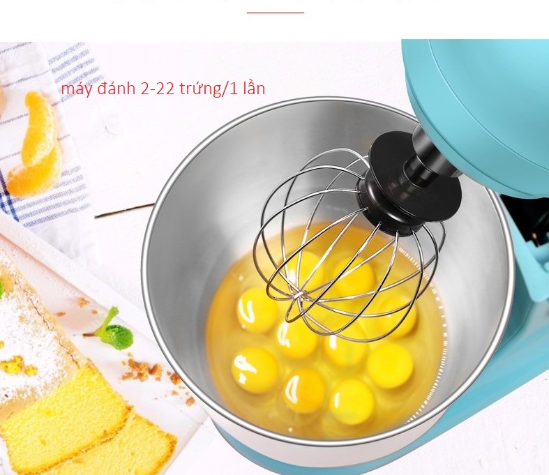 MÁY ĐÁNH BỘT, QUẾT THỊT ,chà BÔNG HÃNG CHEFTRONIC 5L 1000W