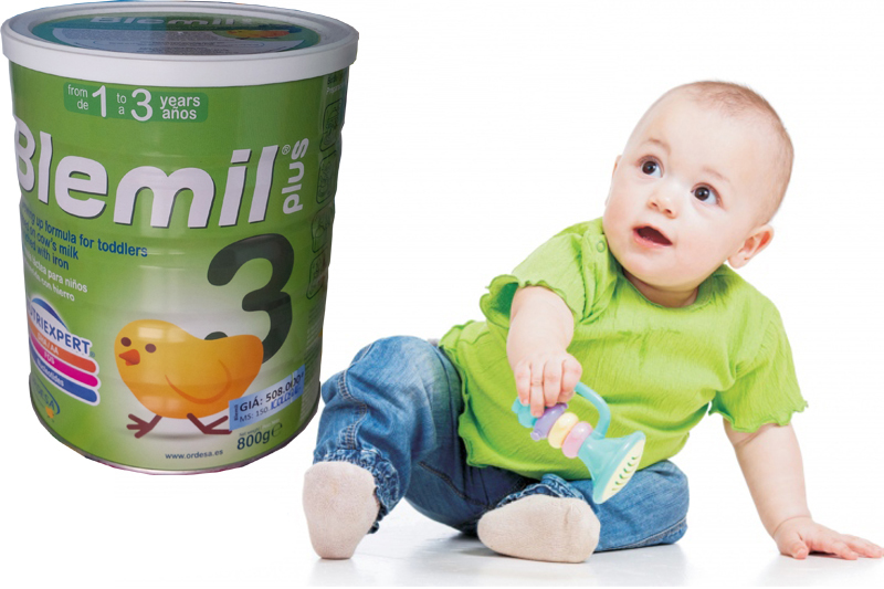 sữa bột Blemil plus 3 ordesa 800g Date mới nhẩt