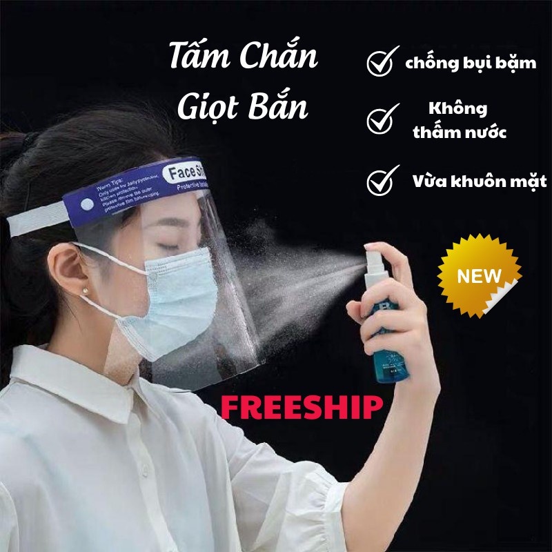 Kính Chống Giot Bắn , Kính Phòng Dịch Face shield