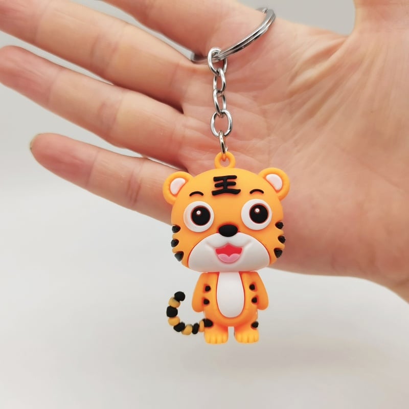 Móc khóa hình Hổ siêu cute đáng yêu