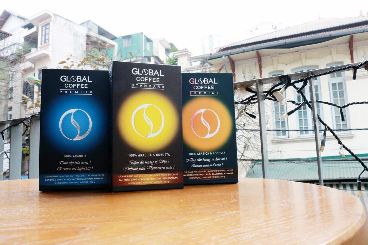 [HCM]Cà Phê rang xay GLOBAL COFFEE - Tinh túy hảo hạng! PREMIUM