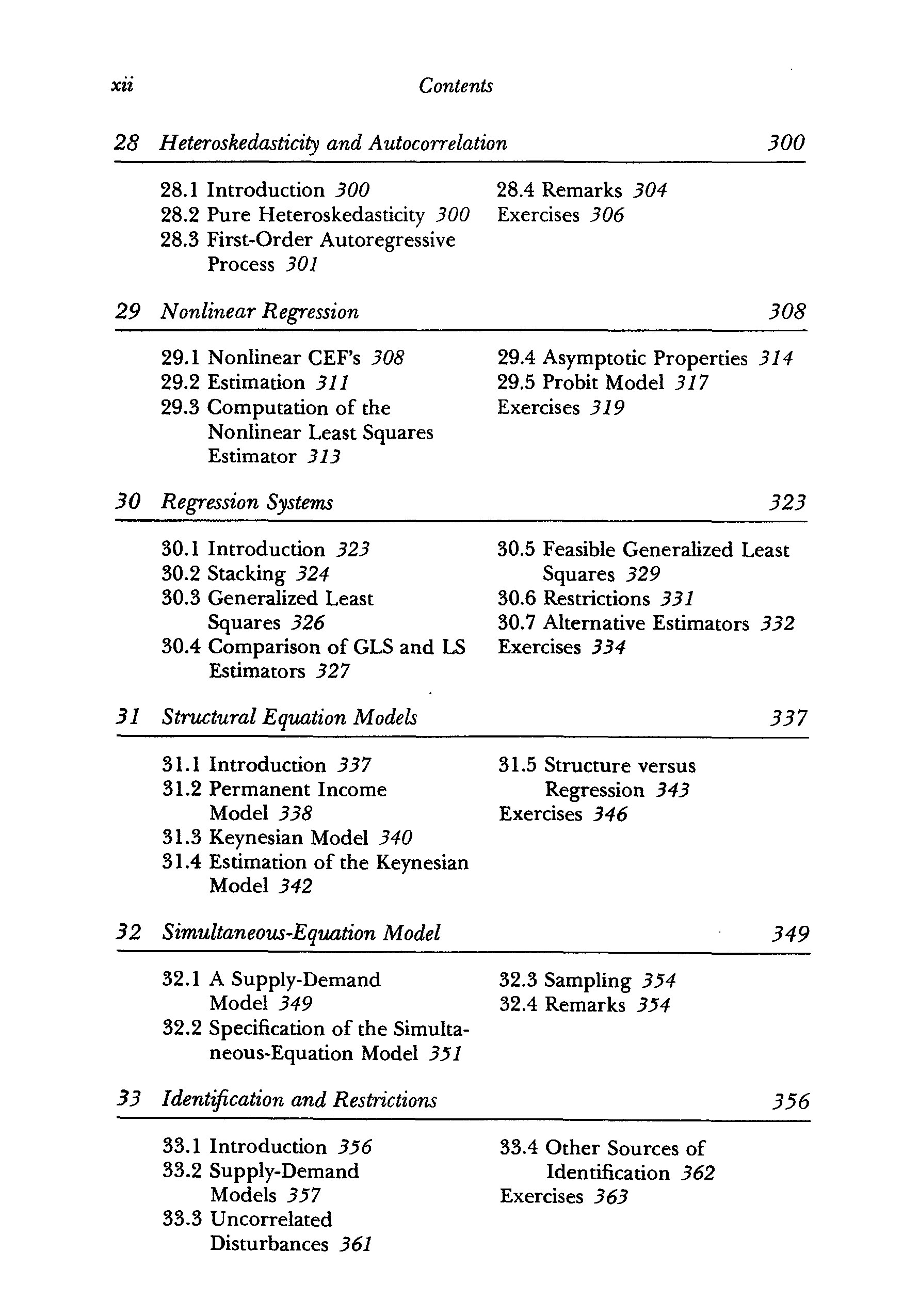 A Course in Econometrics