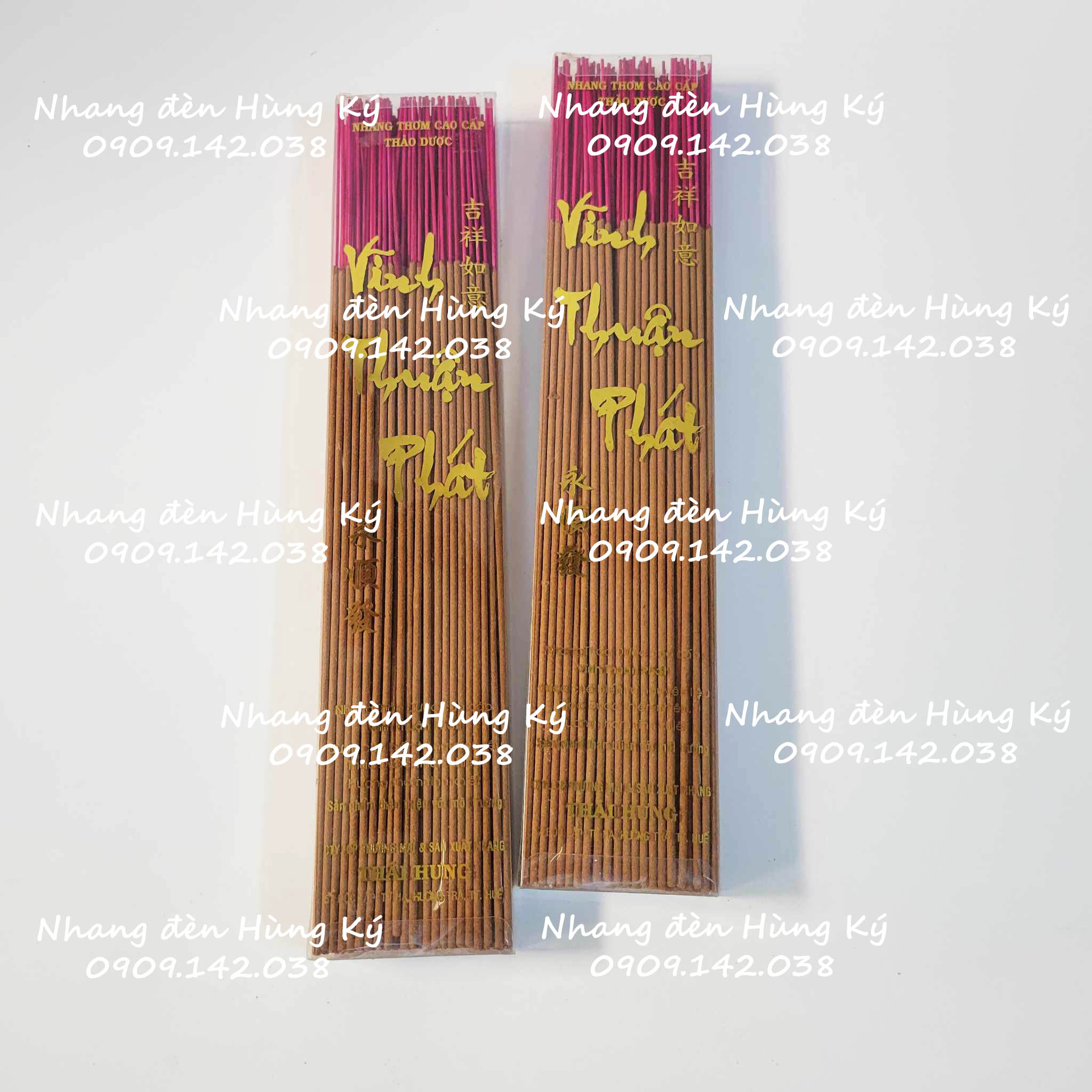 Nhang thơm thảo dược cao cấp Vĩnh Thuận Phát 4 tấc
