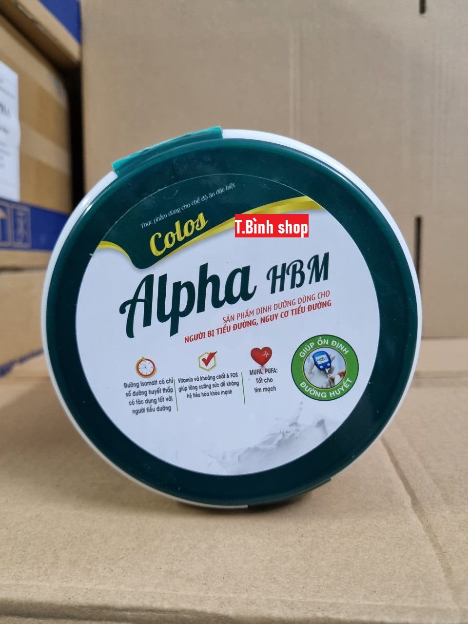 [Combo 3hộp 900g, HSD 2026] Sữa non tiểu đường ALPHA HBM.