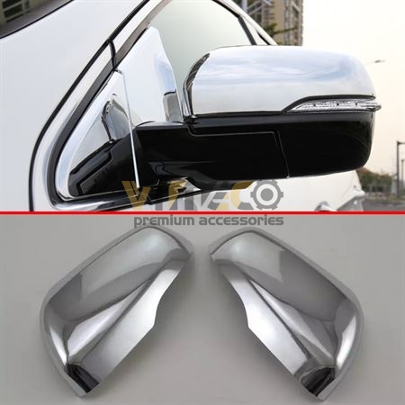 Ốp gương Ford Ranger  2015-2020 có đèn mạ crom