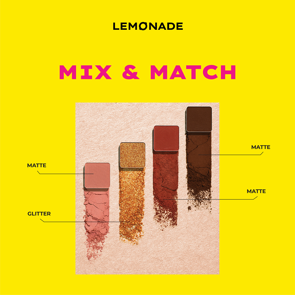 [Quà tặng + voucher]  Bảng phấn mắt Lemonade Aesthetic Eyeshadow Palette 20.8g