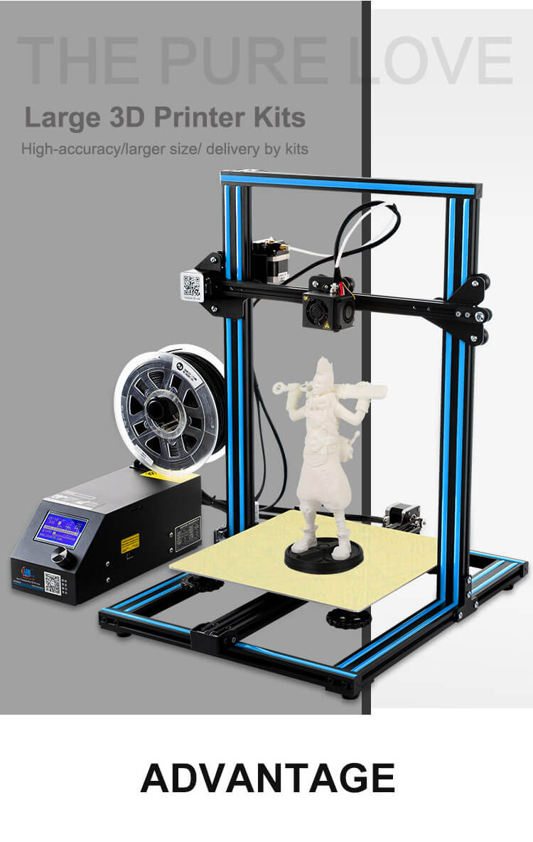 [Trả góp 0%]Máy in 3d CR 10 khổ in 300*300*400mm