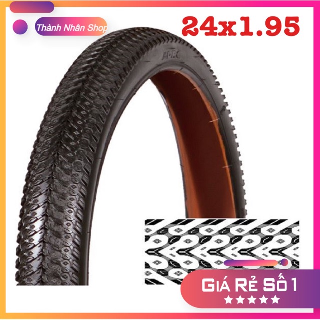 [HCM]Vỏ xe đạp 24x1.95 DRC