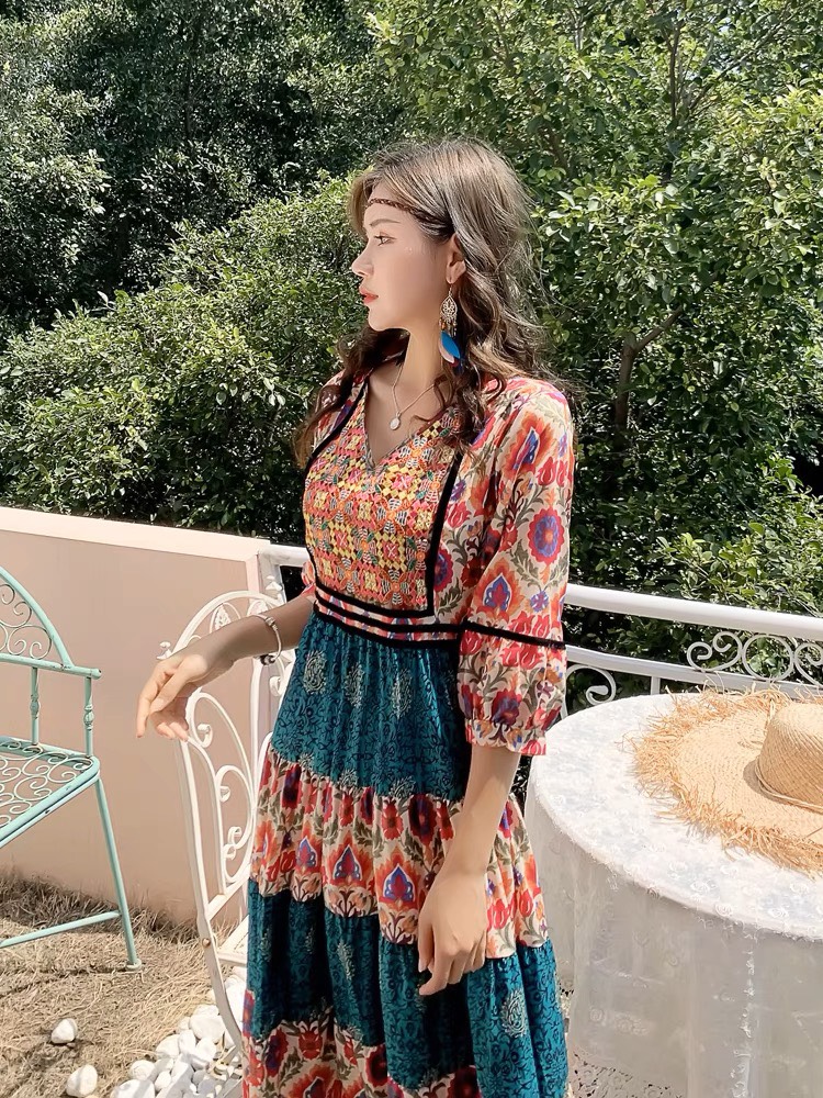 Váy Thổ Cẩm Du Lịch Sapa