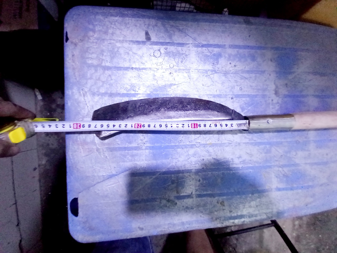 (HCM)Rựa Chặt Cây, phát bụi rậm, Cán Gỗ, Lưỡi Thép, Dài 76 cm