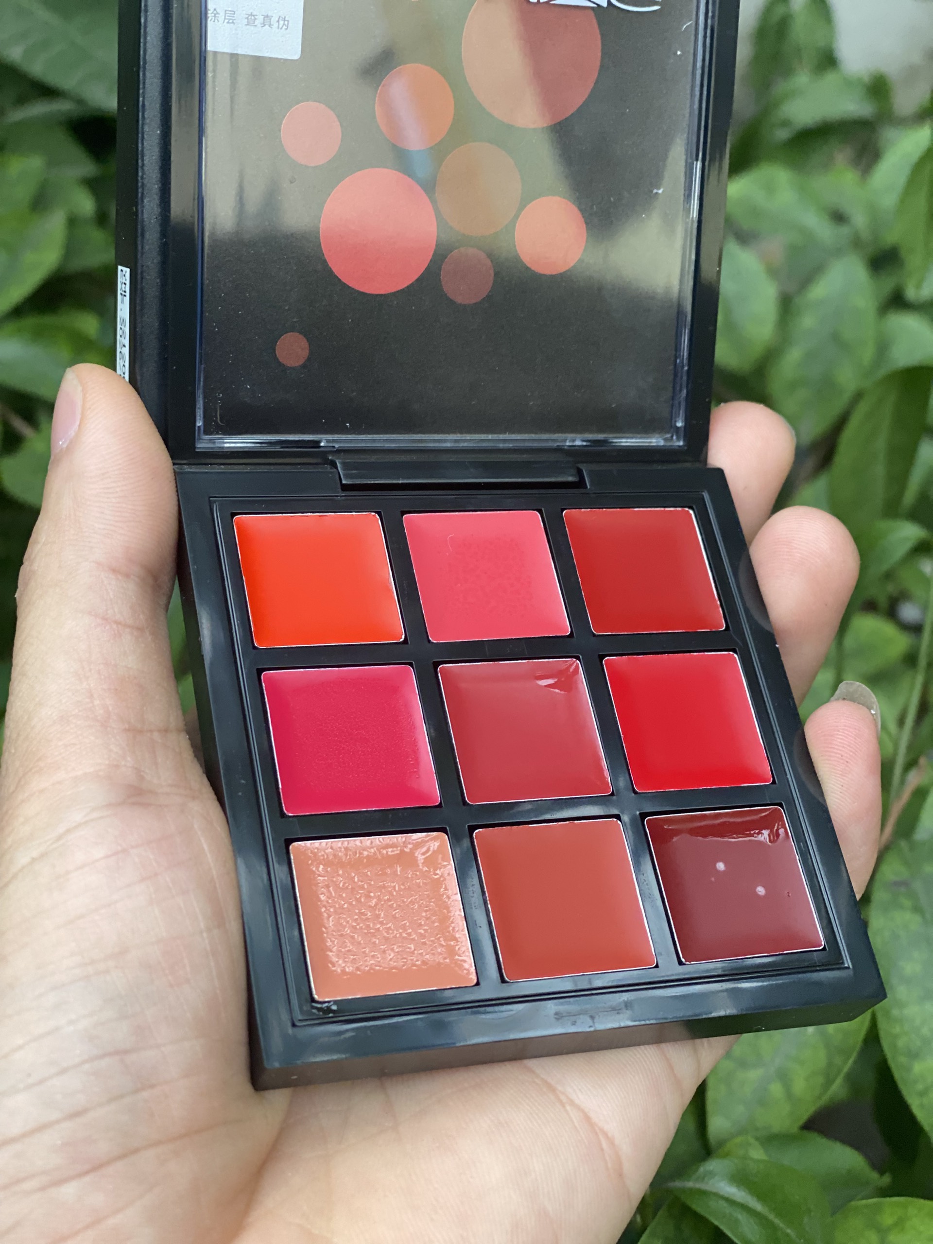 Bảng son 9 ô nội địa Trung