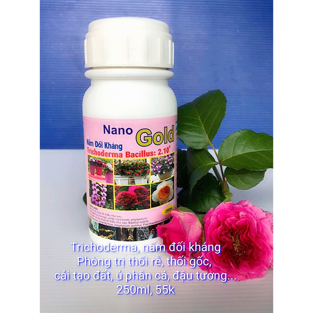 Nấm Đối Kháng Trichoderma Dạng Nước Nano Gold 250Ml