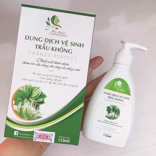 Dung dịch vệ sinh phụ nữ trầu không mẫu mới