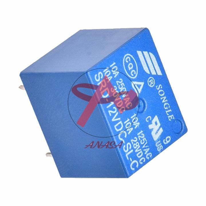 Relay 12V 10A 5 Chân SRD-12VDC-SL-C
