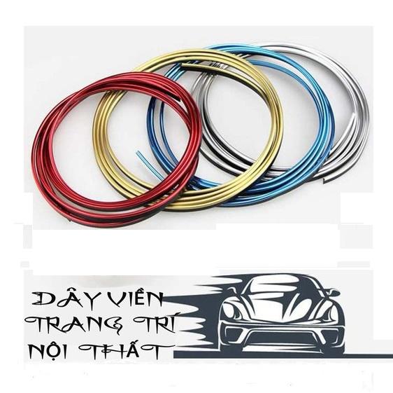 Bộ Chỉ Nẹp Viền Trang Trí ÔTô (5 mét )