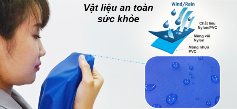 Áo mưa Rando BISUR chính hãng