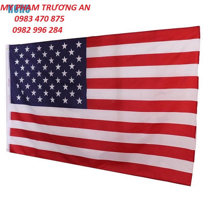 Đồ chơi barber cho anh em barbershop - Cờ Mỹ, Cờ quốc kỳ của Mỹ USA