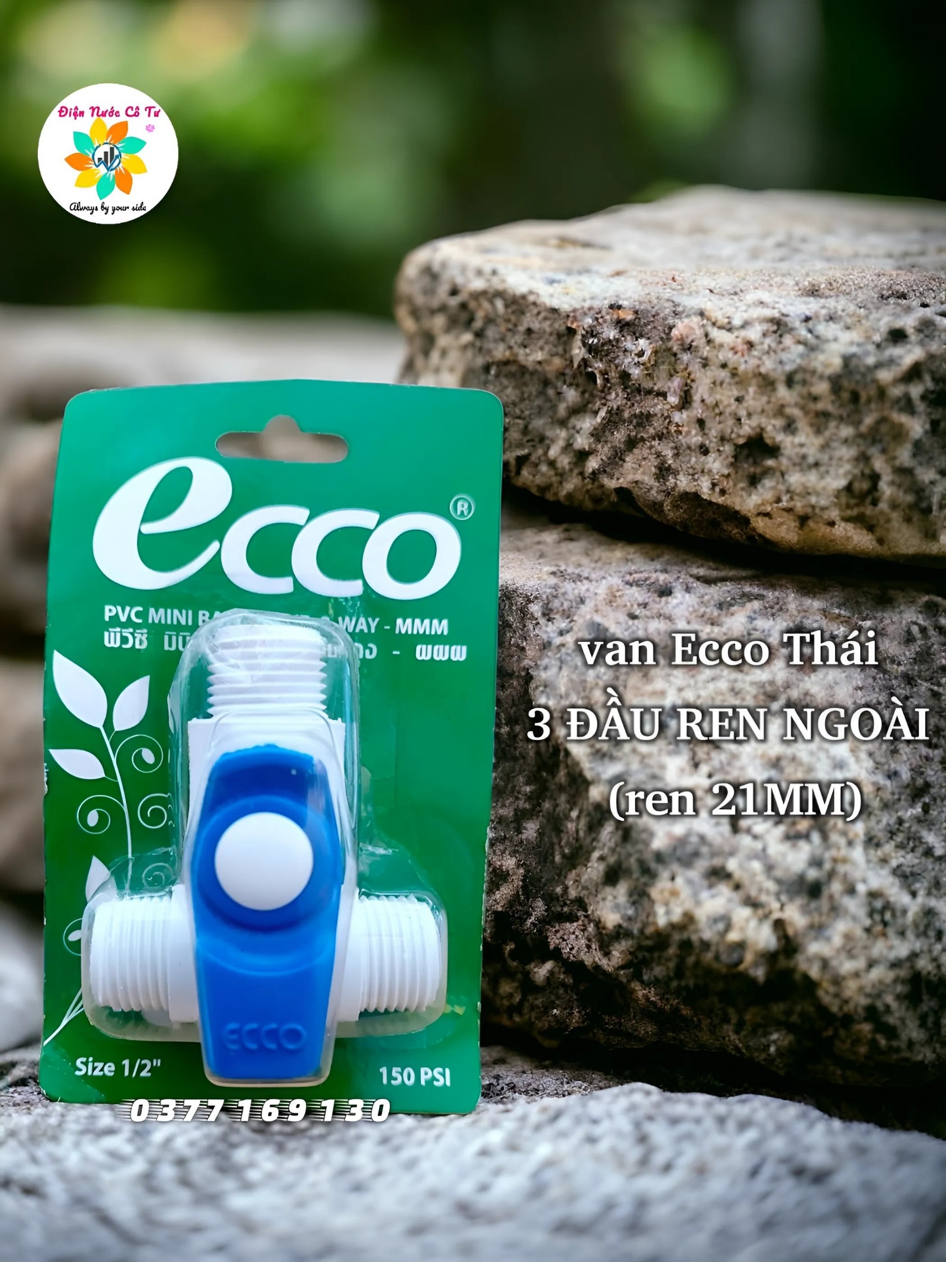 Van khóa nước Ecco phi 21 các loại nhập khẩu Thái Lan