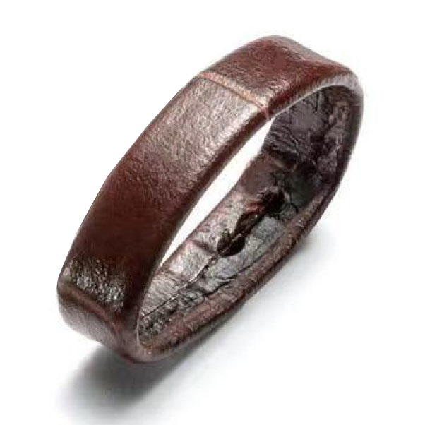 Con đỉa dây đồng hồ chất liệu da bê dập vân cá sấu 12 14 16 18 20 22 24mm