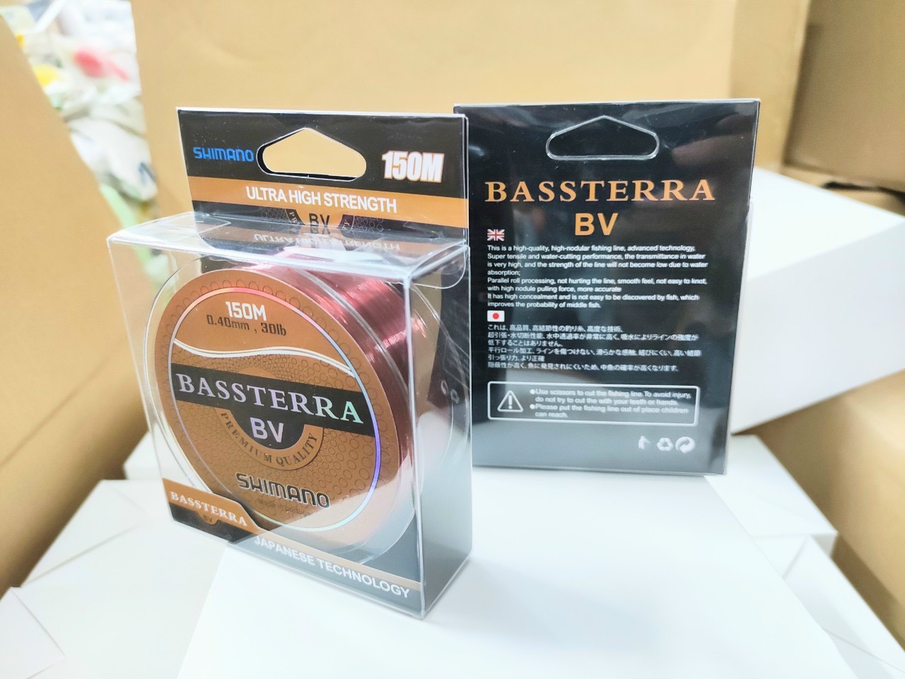 Cước câu Shimano Bassterra BV dài 150M tải cá khoẻ