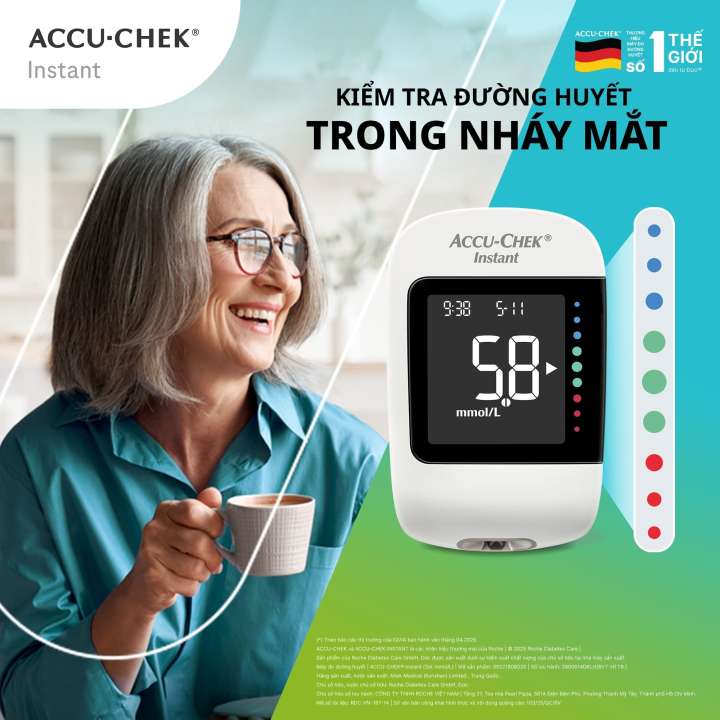 [Combo Đơn Giản] Máy Đo Đường Huyết ACCU-CHEK®…
