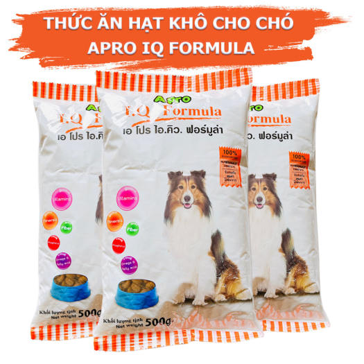 Thức ăn hạt khô cho chó Apro I.Q Formula 500g