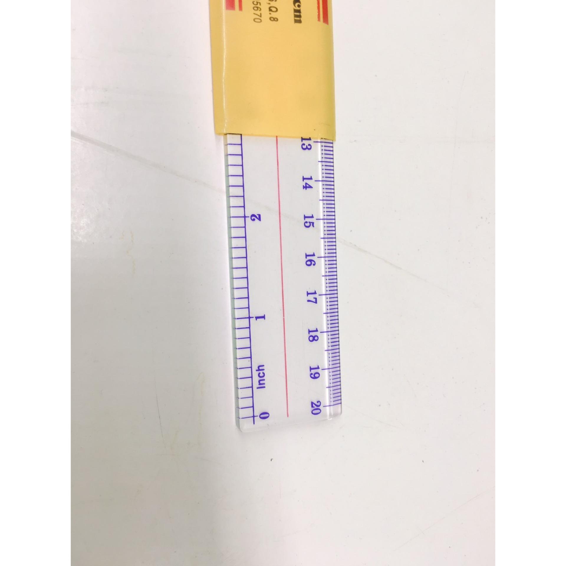 THƯỚC KẺ KIM NGUYÊN 20CM - 5 CÂY