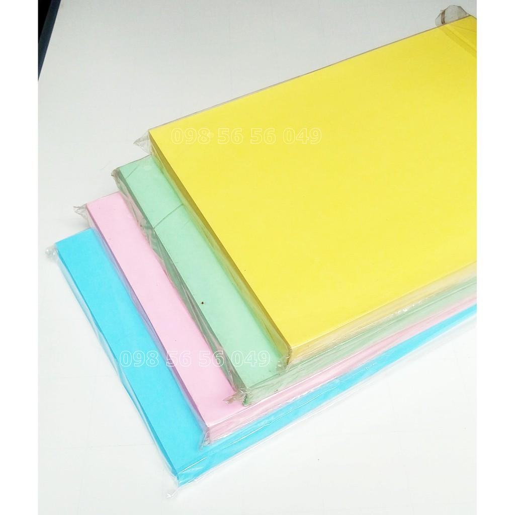 [HCM]Giấy bìa màu Thái A4 180gsm