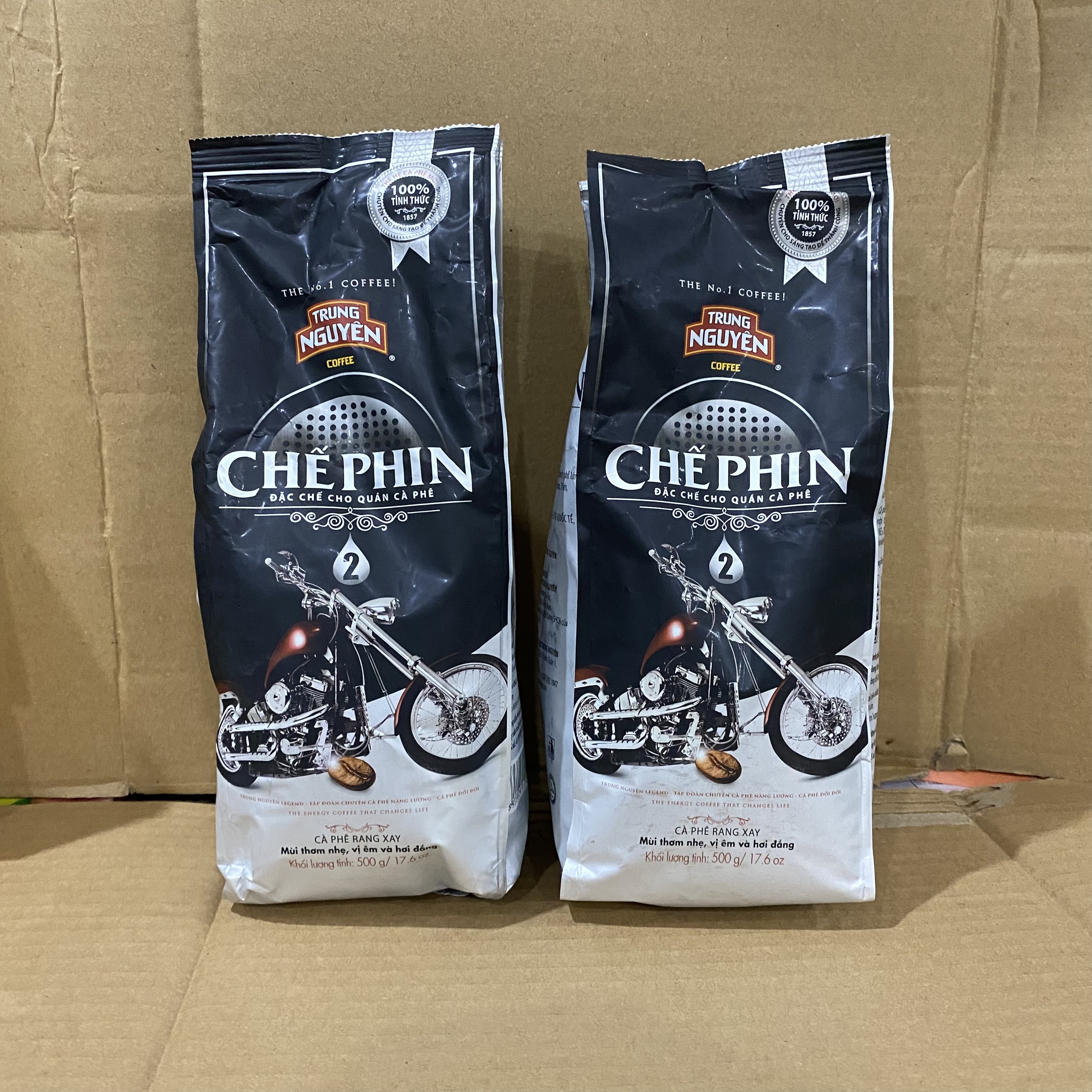 ( Free Ship MAX ) Cà Phê Pha Phin Trung Nguyên - Chế Phin 2 Gói 500gr