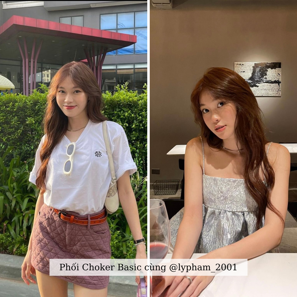 [KHÔNG ĐEN GỈ] Vòng cổ choker basic cao cấp không đen gỉ Decoco