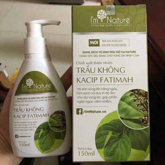 DUNG DỊCH VỆ SINH PHỤ NỮ TRẦU KHÔNG I'M NATURE
