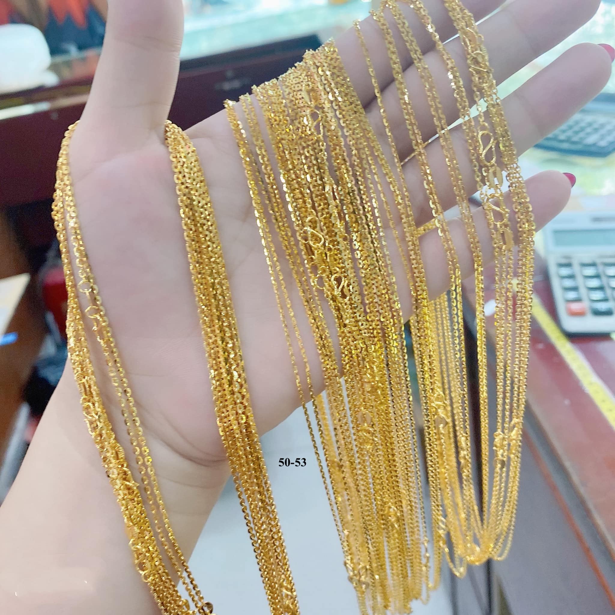 Dây chuyền,mặt dây chuyền hồ ly vàng tây cho nữ M15D38 phụ kiện trang sức Vàng bạc an chi