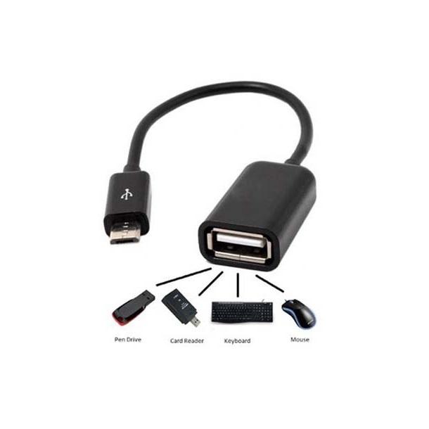 Cáp OTG  UNITEK đầu dẹp micro