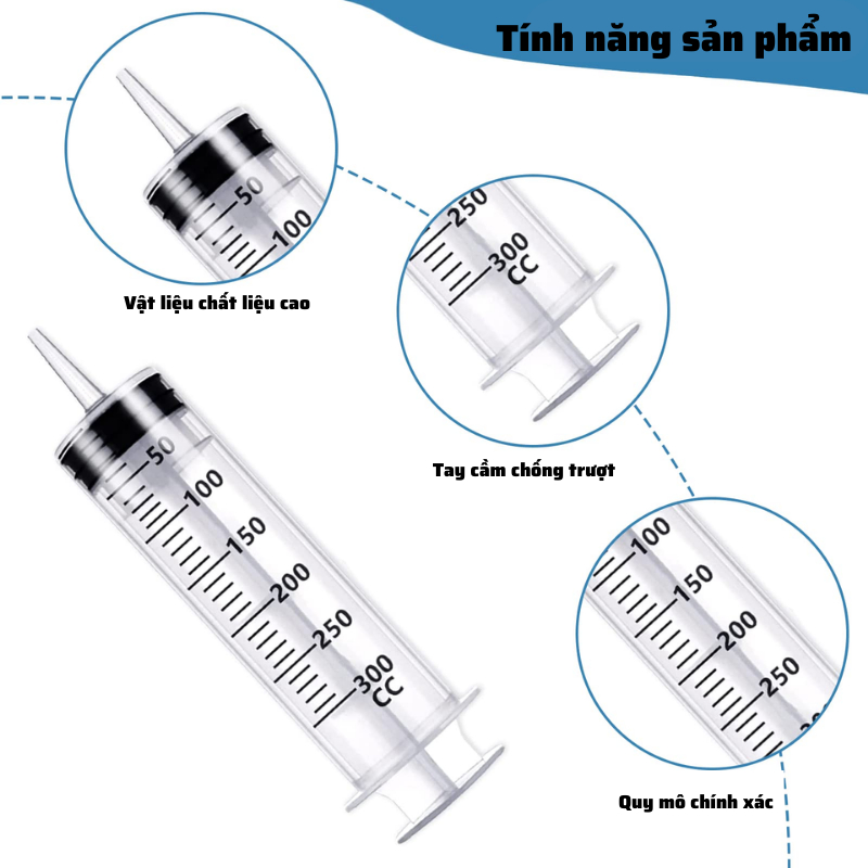 Kim tiêm 1ml, 2ml, 3ml, 5ml, 10ml, 20ml, 30ml, 50ml DN17