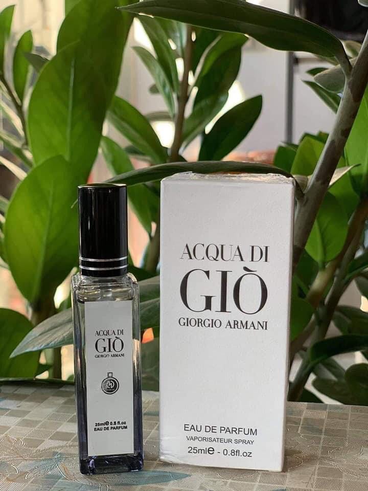 Nước hoa mini Pháp Hparfum ACQUADI GIÒ Nam dạng xịt 25ml