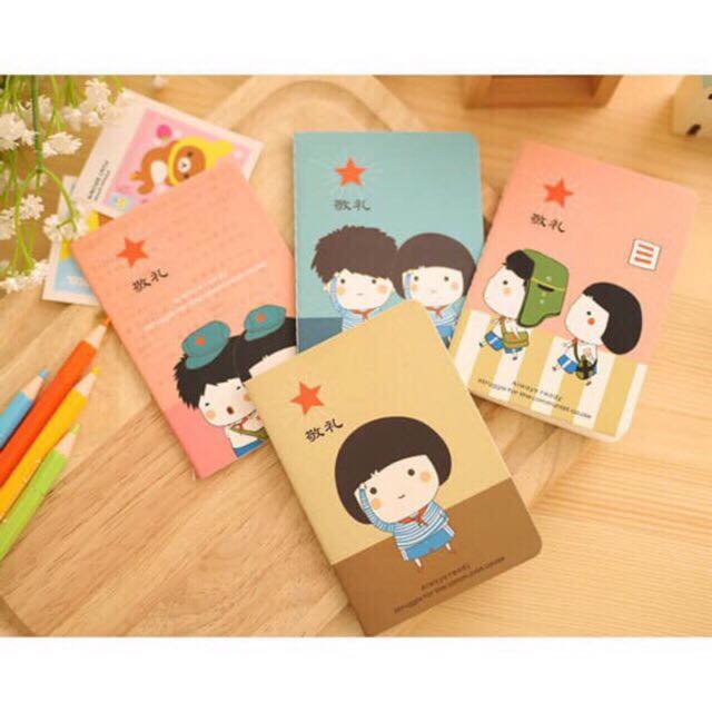 10 Quyển Sổ Tay Mini Các Mẫu Kute