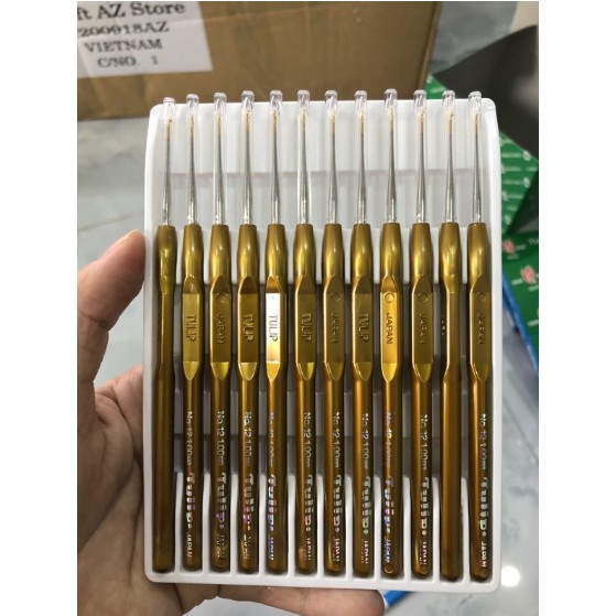 Kim móc tulip cán nhựa lẻ size 85k/cây