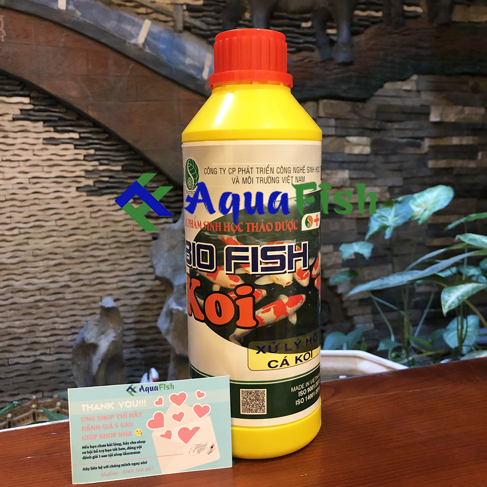Bio Fish Koi Probiotics 1000ml (Probiotics Trusted for Koi Fish Ponds)