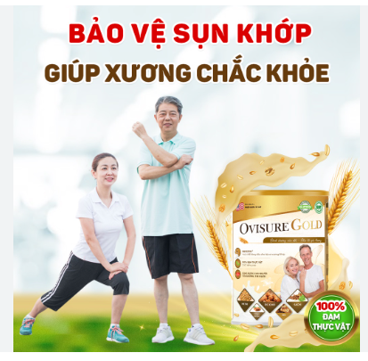 Sữa hạt Ovisure gold  hộp 650g