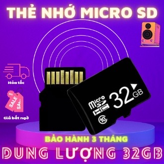 32GB/64GB high speed U3 microSD card