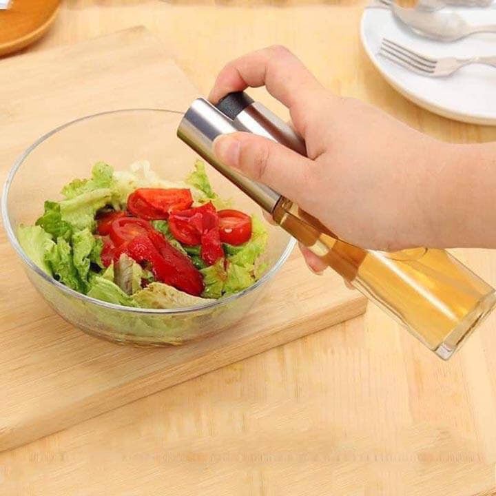 Bình xịt dầu ăn Lock&Lock 100ml kèm phễu và cọ rửa - CKO109