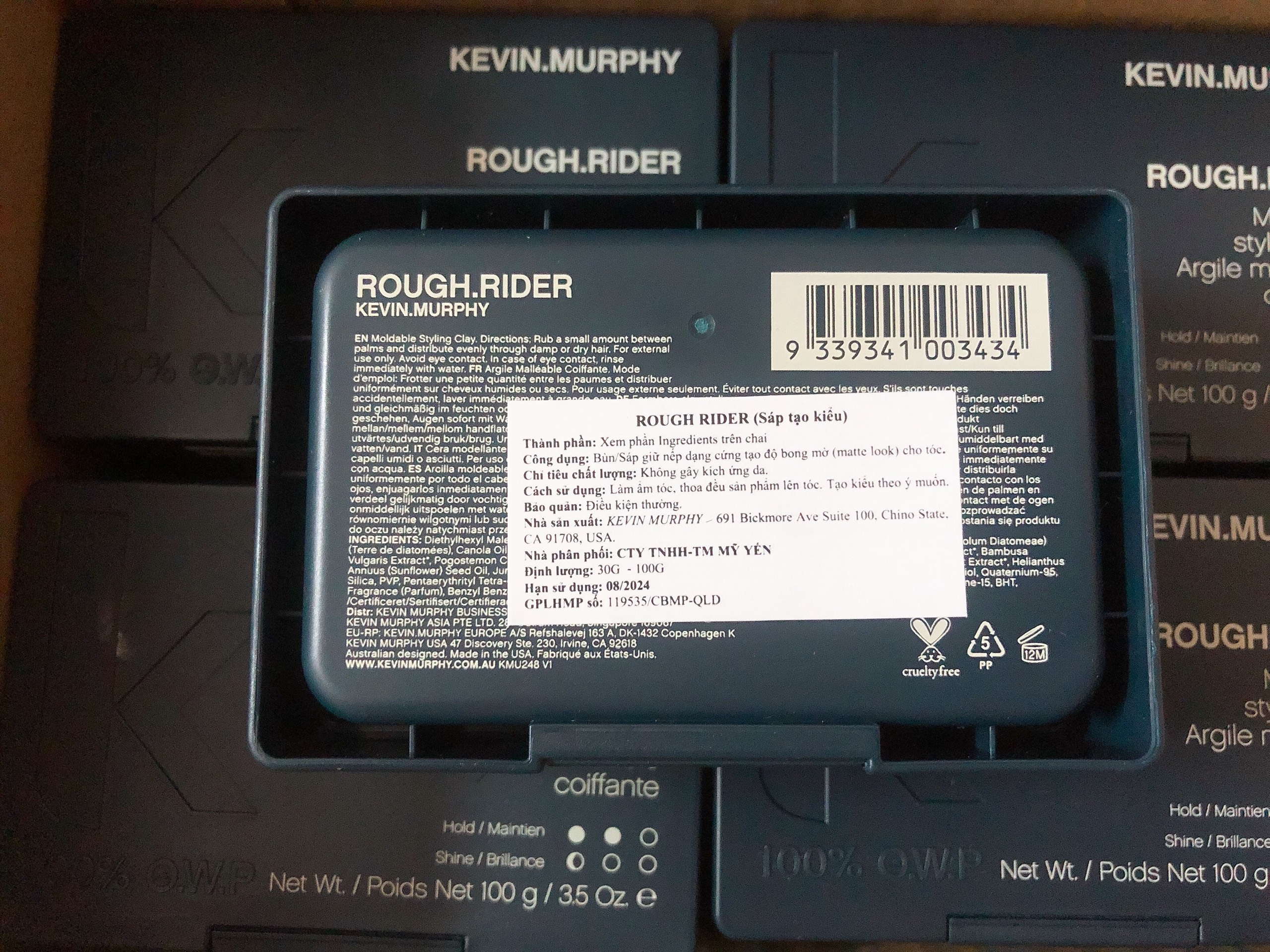 [HCM]Sáp Vuốt Tóc Kevin Murphy Rough Rider Ver 4 (100g)