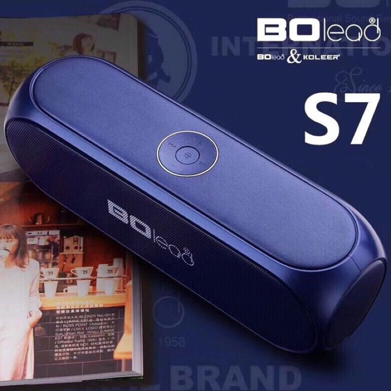 Loa bluetooth BOLEAD S7 dáng dài công suất 20W