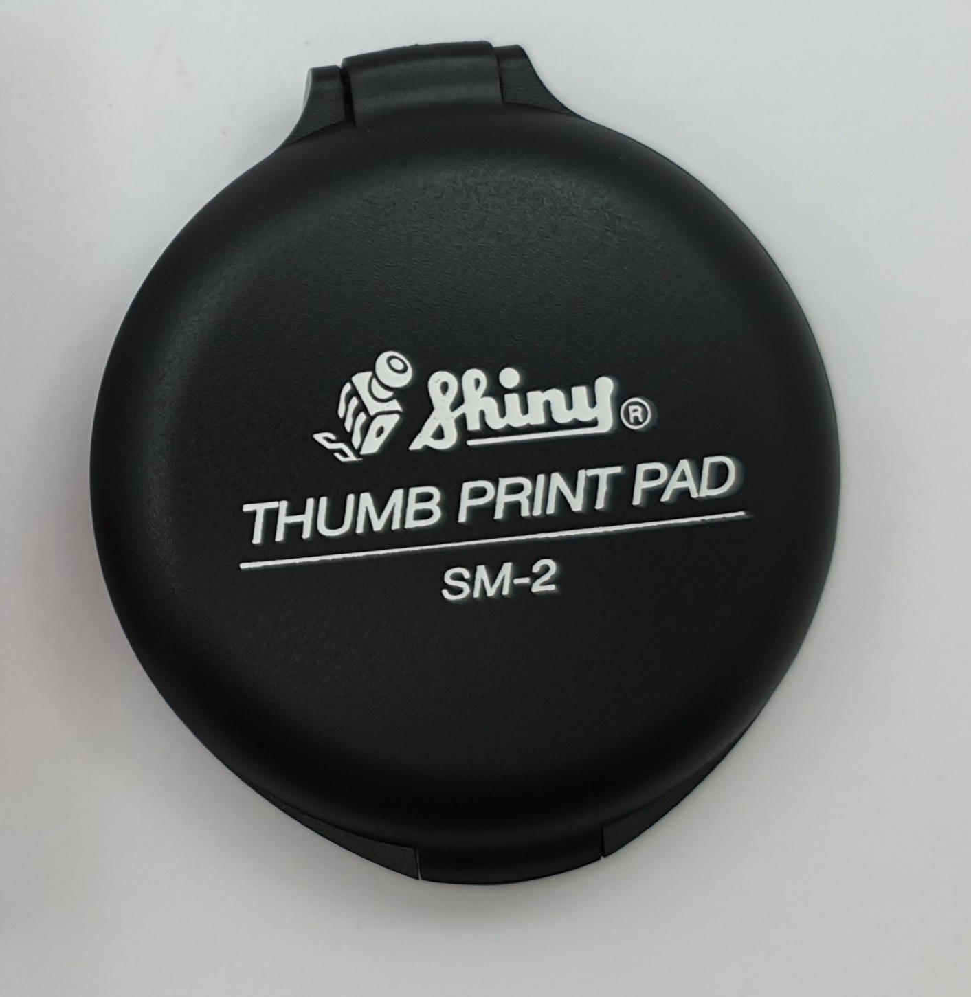 [HCM]Khay mực lăn tay tròn Shiny màu đỏ - SM2