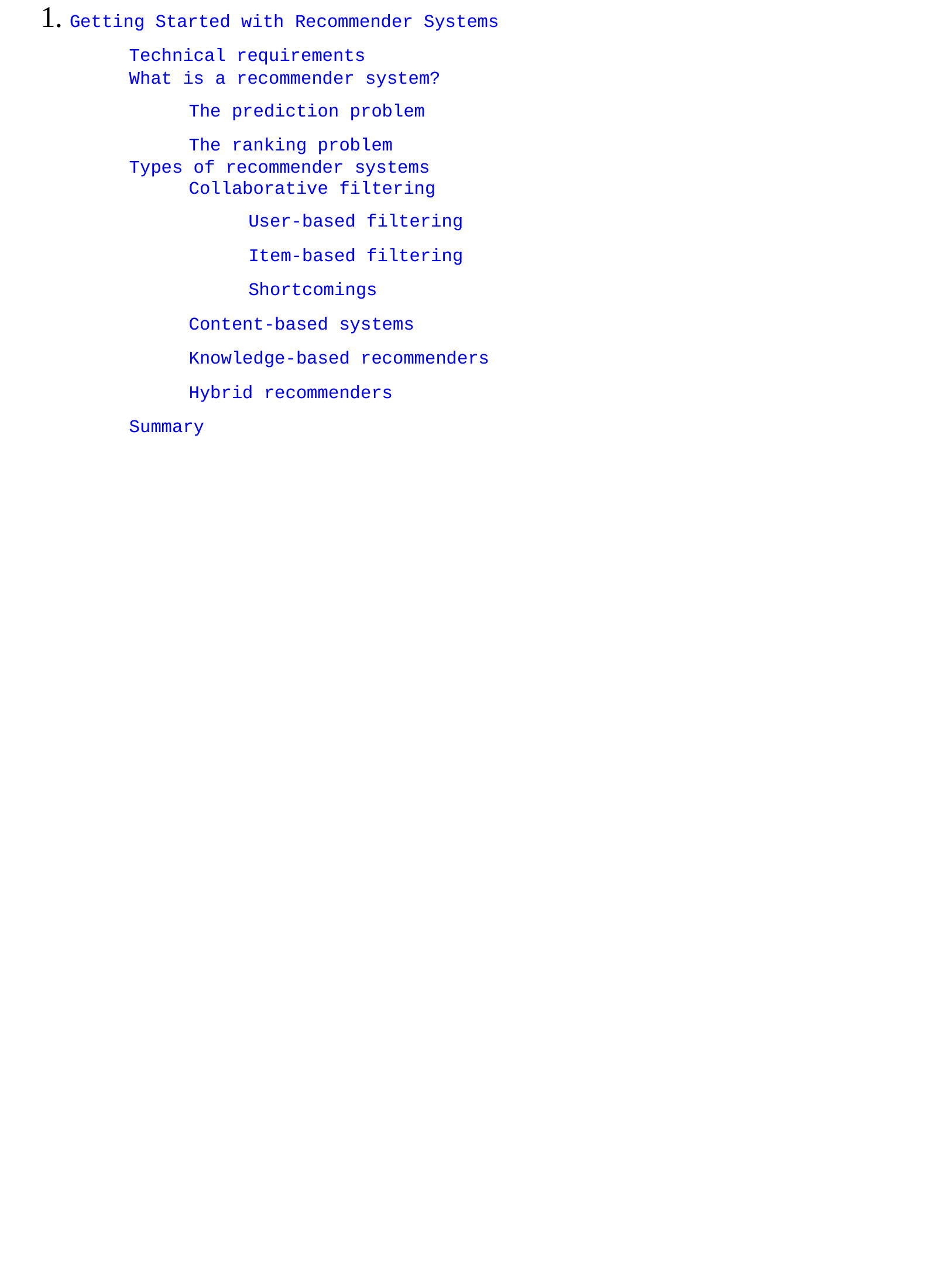 Hands-On Recommendation Systems with Python